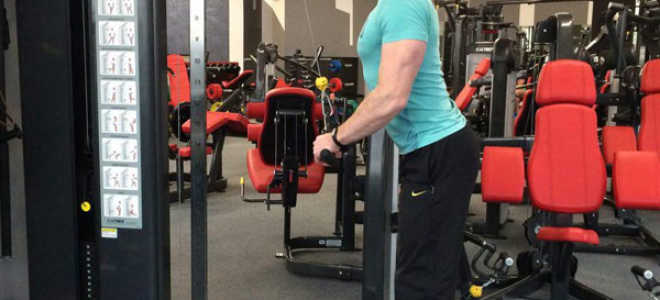 Extension of hands with handle upper block grip on top